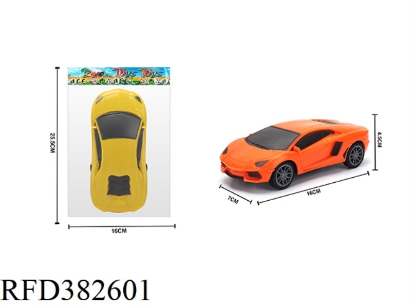 1:28 SIMULATED LAMBORGHINI PULL BACK CAR BAG