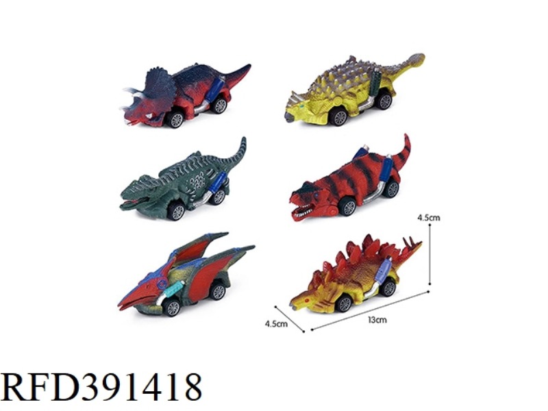 PULL BACK DINOSAUR RACING