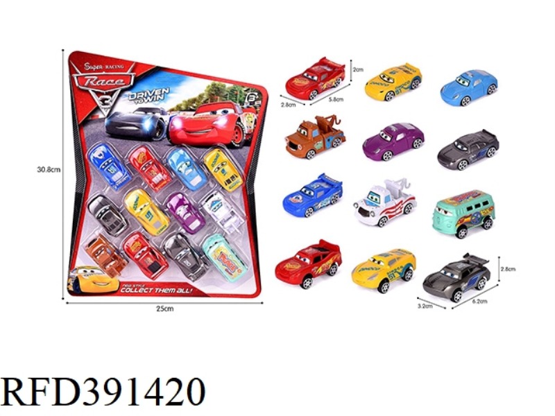 4 PULL BACK 8 CARS