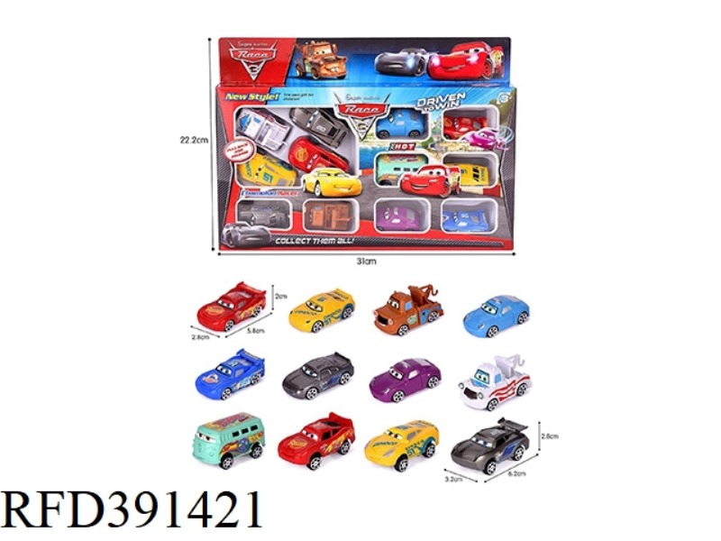 4 PULL BACK 8 CARS