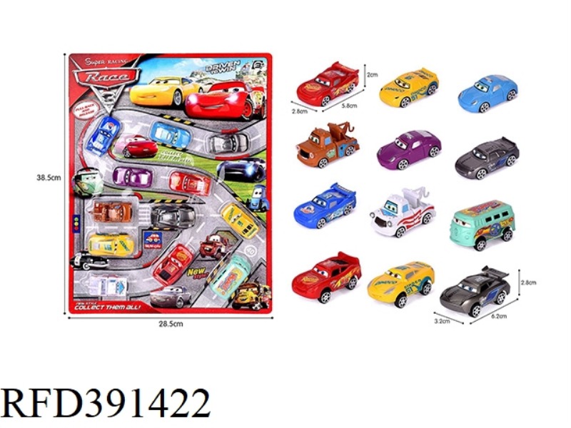 4 PULL BACK 8 CARS