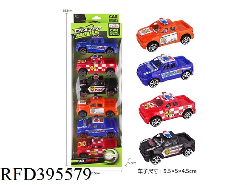 PULL BACK POLICE CAR