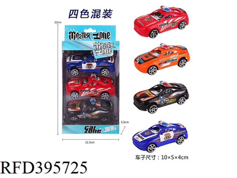 PULL BACK POLICE CAR