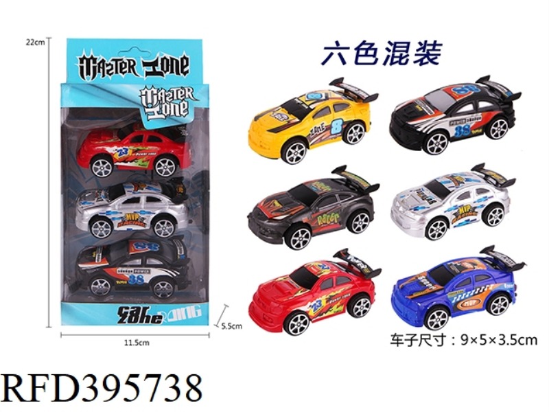 PULL BACK POLICE CAR