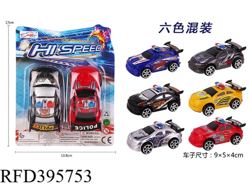 PULL BACK POLICE CAR