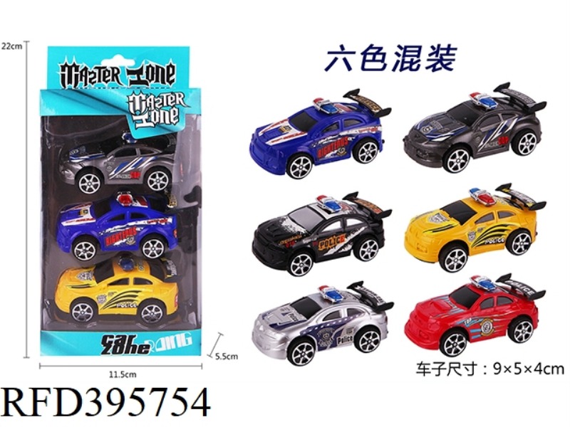 PULL BACK POLICE CAR