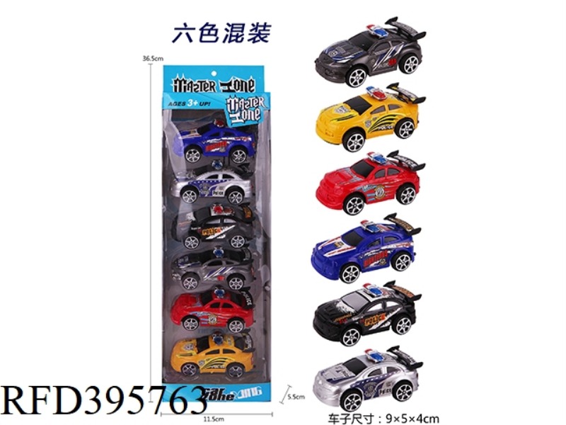 PULL BACK POLICE CAR