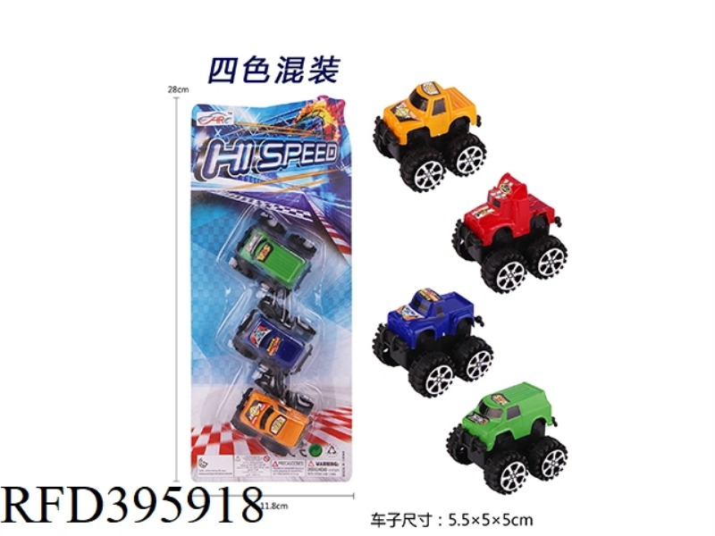 PULL BACK OFF-ROAD PICKUP TRUCK