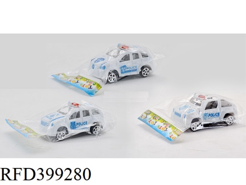 PULL BACK POLICE CAR