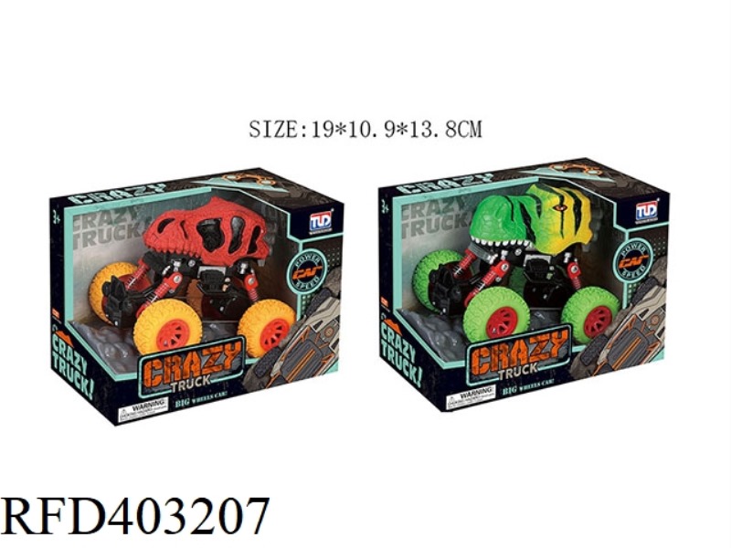 PULL BACK TYRANNOSAURUS / CRACKLE DRAGON