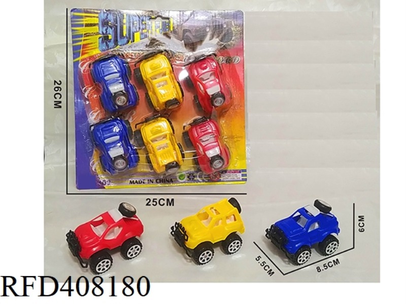 PULL BACK OFF-ROAD VEHICLE