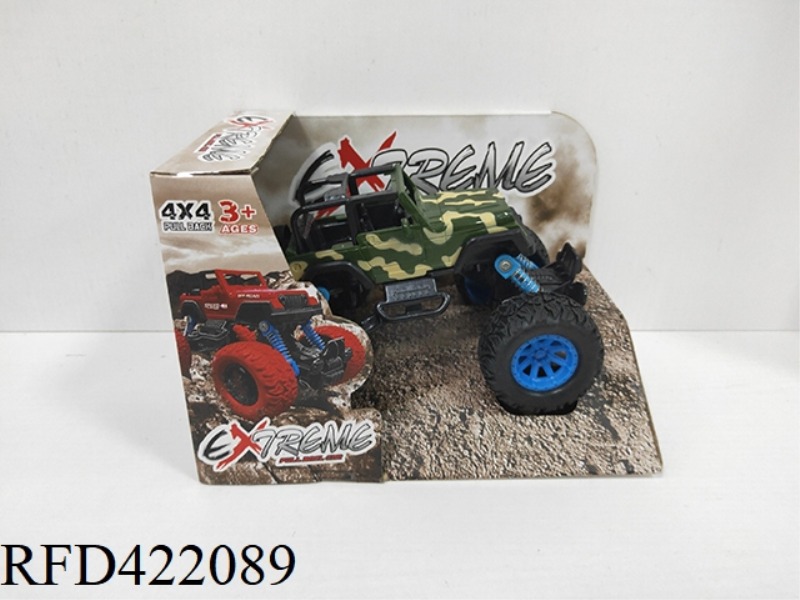 PAINTED DOUBLE-RETURN CLIMBING CAR