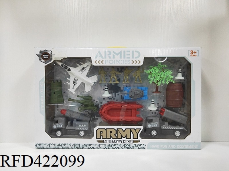 PULL BACK MILITARY SUIT