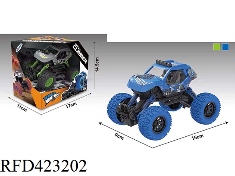 DOUBLE PULL BACK CROSS-COUNTRY CLIMBING VEHICLE