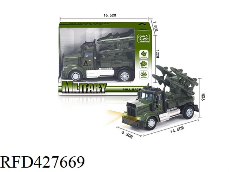 1:64 BOOMERANG IS AN AMERICAN MILITARY MISSILE VEHICLE
