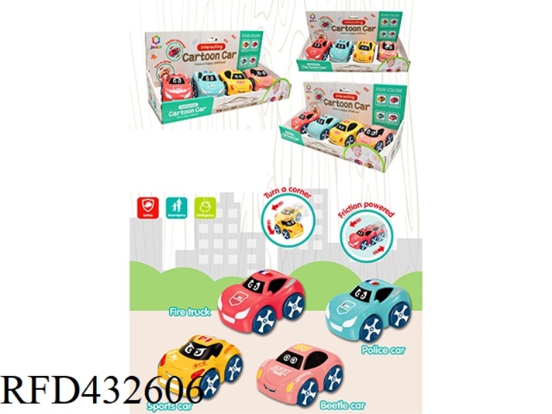 STUNT CAR 4PCS