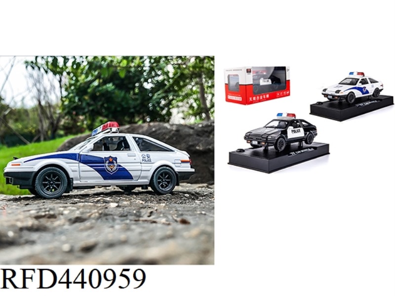 1:32AE86 PULL BACK POLICE CAR