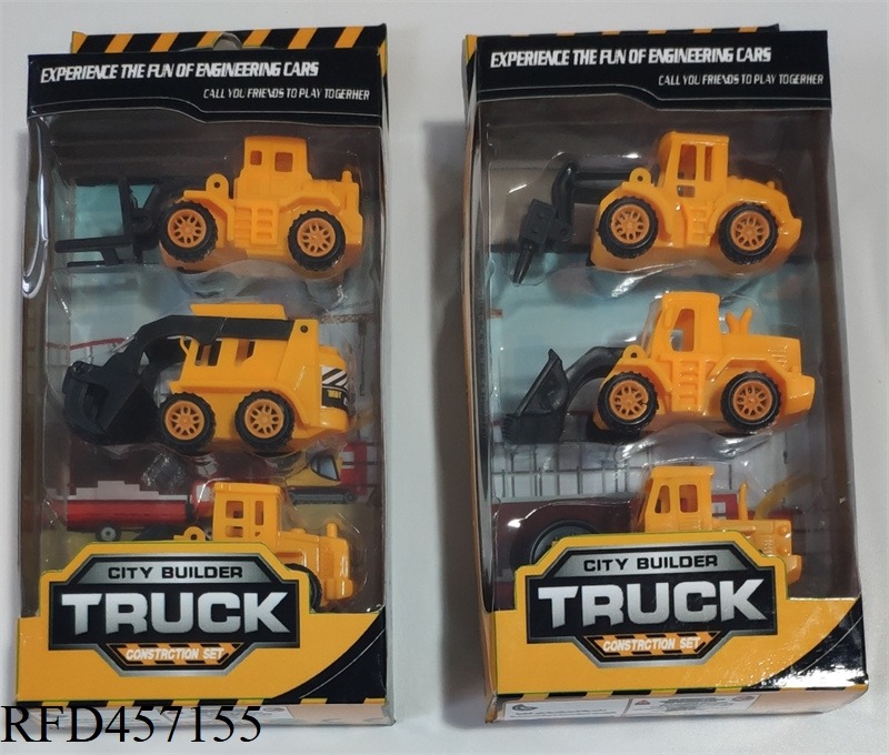 3 SETS OF RECOIL ENGINEERING VEHICLES