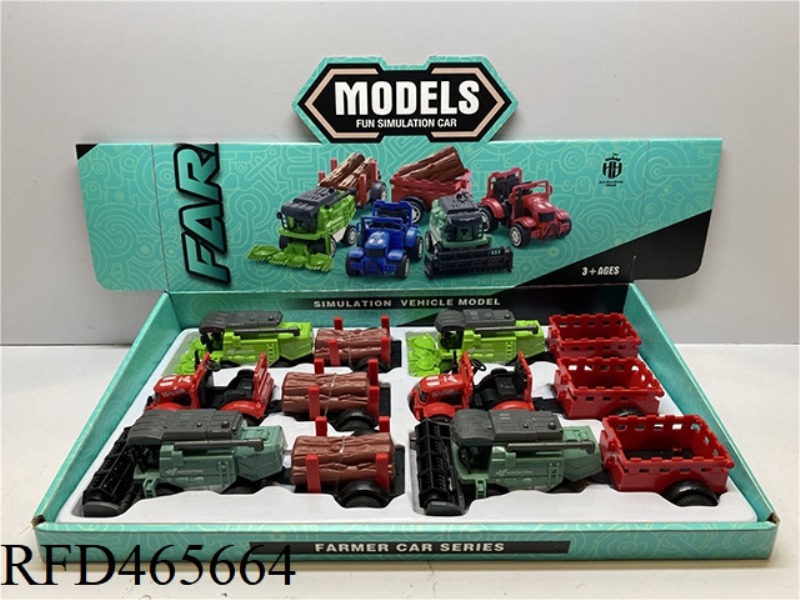 HUILI FARMER CAR 3 MODELS 6PCS