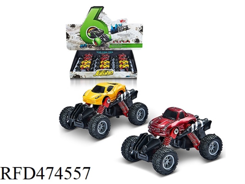 1: 70Q VERSION OF ALLOY PULL BACK WITH SPRING SHOCK ABSORBER SIMULATION CLIMBING WHEEL (MERCEDES-BEN
