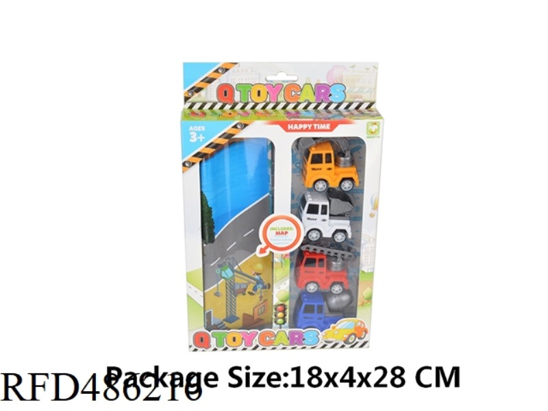 4 FOR 5 CM ENGINEERING BOOMERANG WITH MAP SET