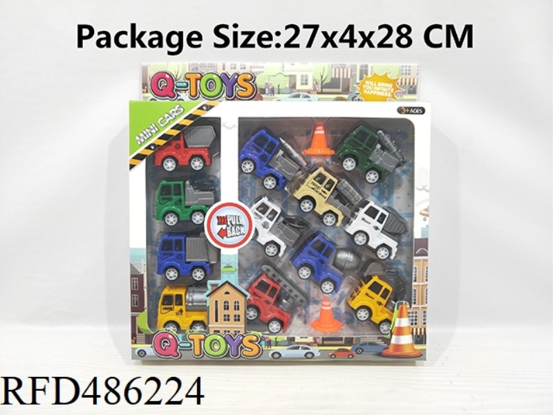 12 PACKS 5 CM BOOMERANG AND 2 ROADBLOCK SETS
