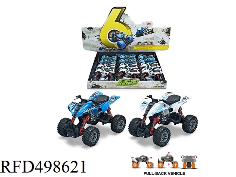 1:32 ALLOY FRONT AND REAR REBOUND WITH SPRING SHOCK ABSORBERS (SHARK) CLIMBING BIKE (12 / BOX)
