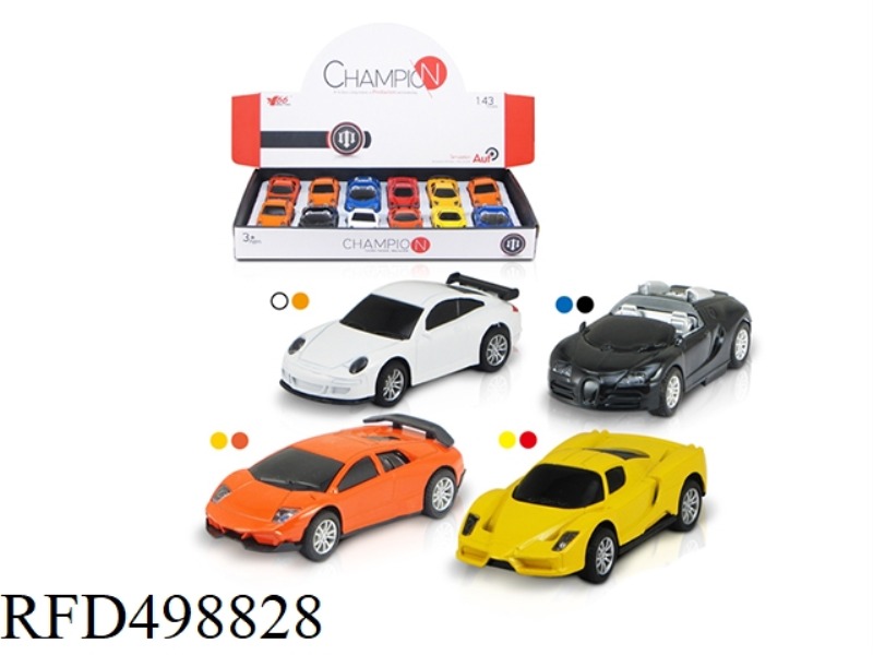 1:43 SIMULATION ALLOY BOOMERANG (12 / BOX)