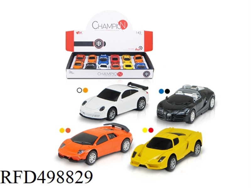 1:43 SIMULATION ALLOY BOOMERANG (12 / BOX)
