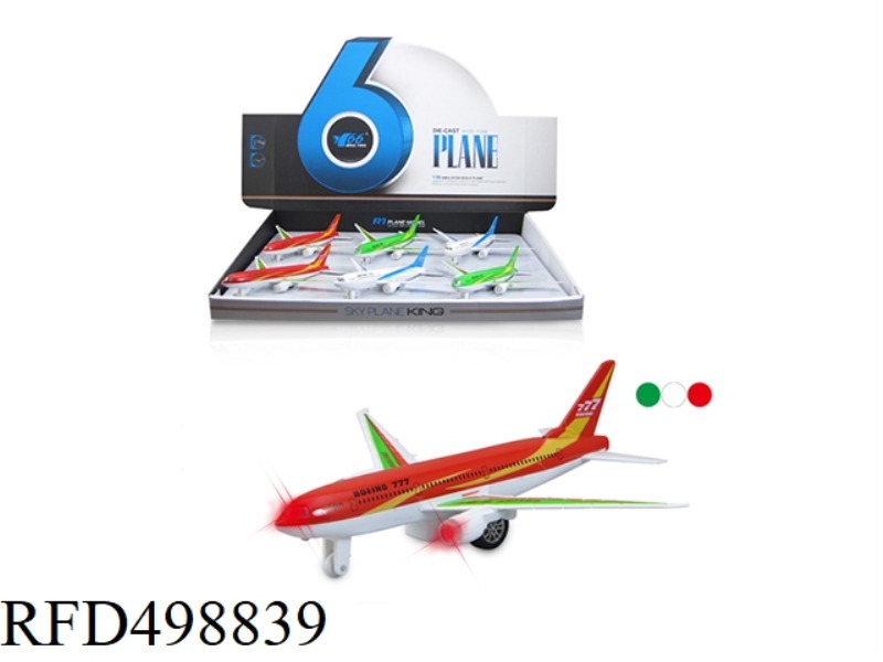 REBOUND SIMULATION AIRCRAFT (6 / BOX)