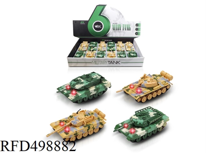 1:58 ALLOY BOOMERANG TANK (12 / BOX)