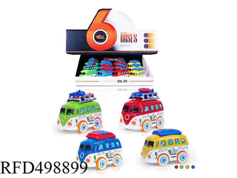 Q VERSION OF ALLOY REBOUND VAN WITH ACCESSORIES ROTATING (12 / BOX)
