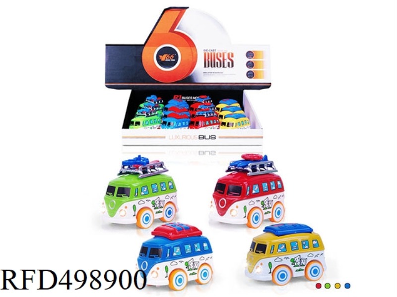 Q VERSION OF ALLOY REBOUND VAN WITH ACCESSORIES ROTATING (12 / BOX)