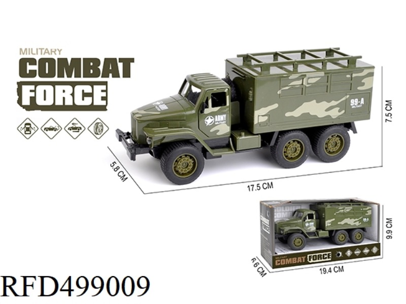 MILITARY FLAT BOTTOM BOOMERANG SIMULATION CAMOUFLAGE PICKUP THREE DOORS