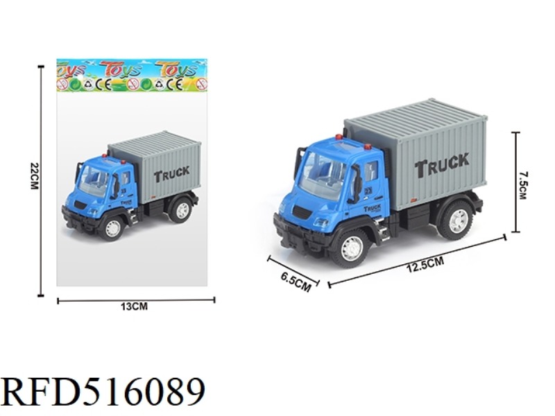 1:64 BACK LIDE CONTAINER TRUCK