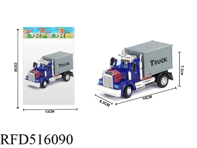 1:64 BOOMERANG AMERICAN TRANSPORT CONTAINER TRUCK