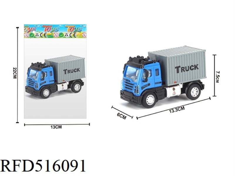 1:64 COMEBACK EUROPEAN CONTAINER TRUCK