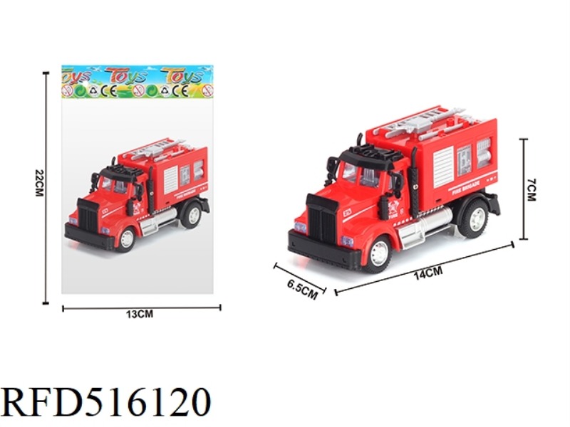 1:64 JAI AMERICAN WATER CANNON FIRE TRUCK