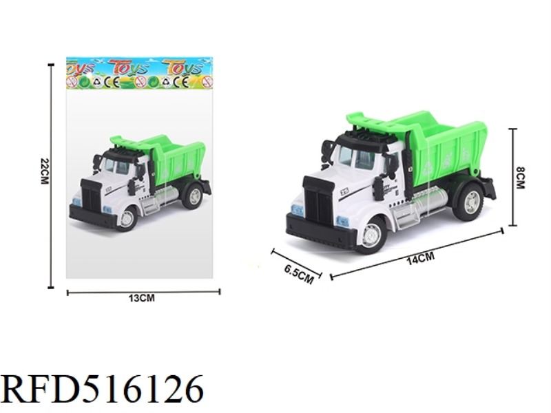 1:64 AMERICAN STYLE SANITATION TRUCK