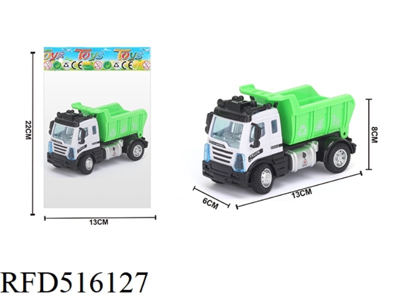 1:64 COMEBACK EUROPEAN SANITATION TRUCK