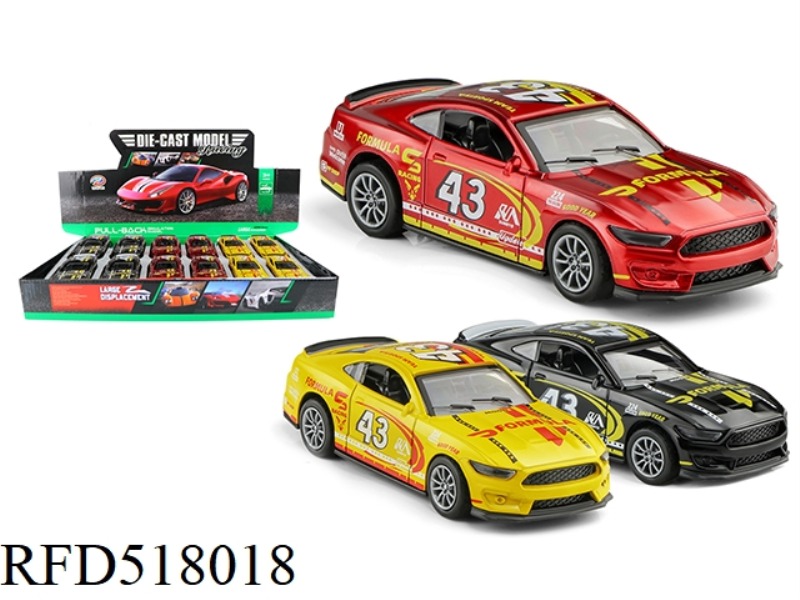 1:36 ALLOY CAR RETURN FORCE (12 PIECES / DISPLAY CASE)