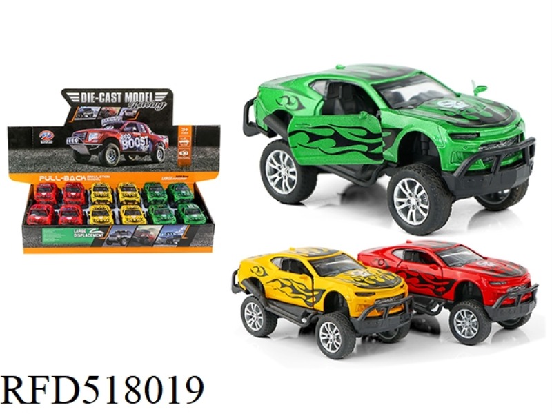 1:32 ALLOY CAR RETURN FORCE TO OPEN DOORS (12 / DISPLAY BOXES)