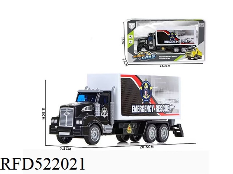 LONG HEAD RESCUE CONTAINER CAR
