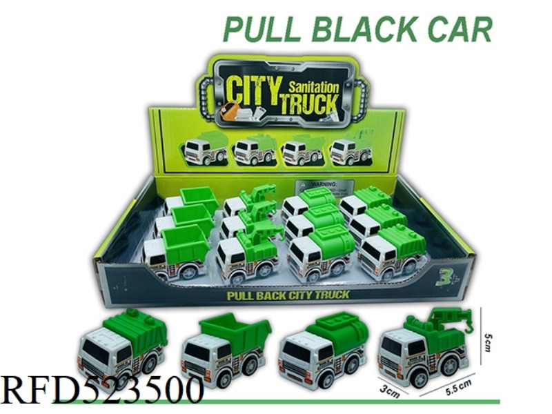 ENVIRONMENTAL SANITATION REBOUND CAR 12PCS