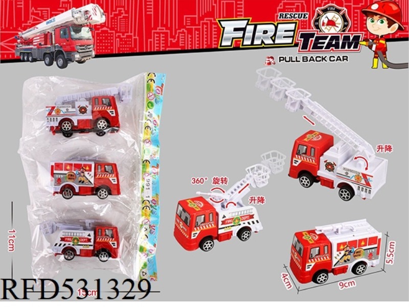 THREE TYPES OF JAI AI FIRE ENGINES