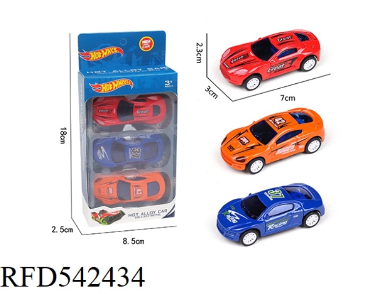 3 ONLY JAI ALAI ROAD RACING