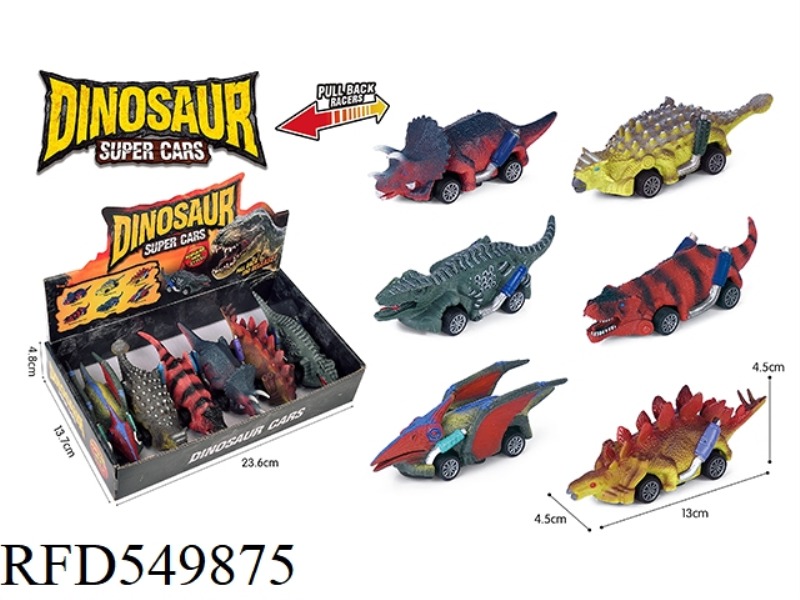 JAI AI DINOSAUR RACING 6PCS