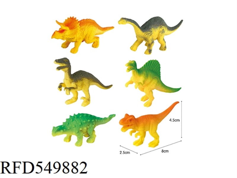 PVC SOLID DINOSAUR 6
