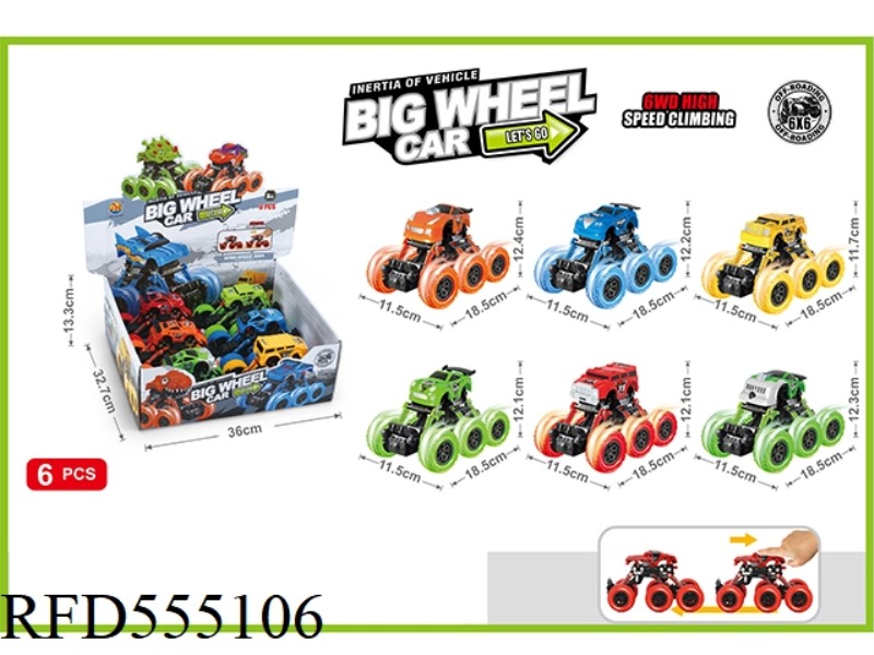 SIX-DRIVE OFF-ROAD BUGGY WITH SUSPENSION (6 PACKS)