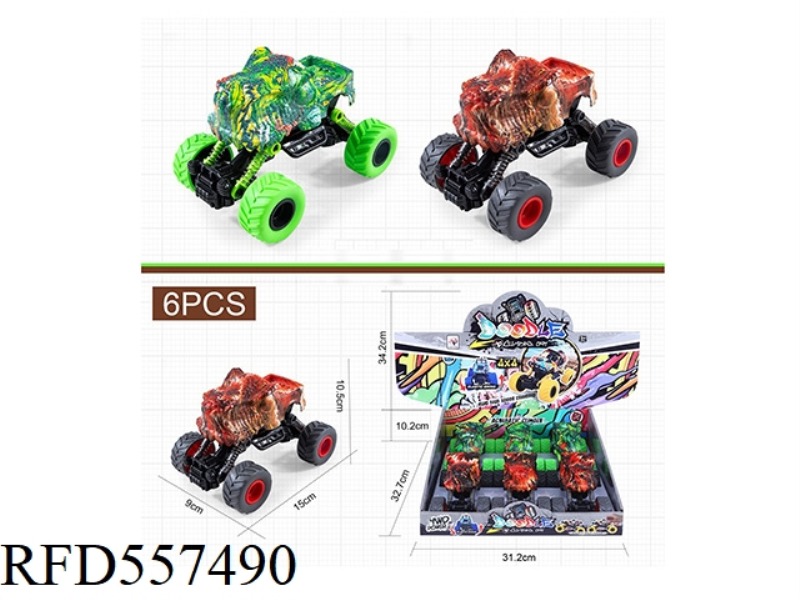 DUAL COMEBACK GRAFFITI SUV 6PCS
